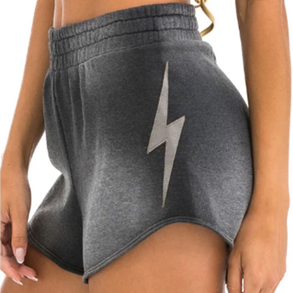 Aviator Nation Bolt Stitch Club Short, Faded Smoke